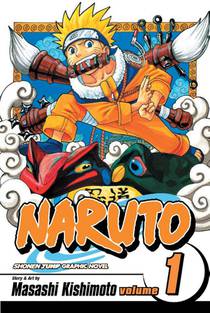 Naruto, Vol. 1 voorzijde