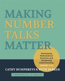 Making Number Talks Matter voorzijde