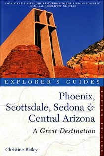 Explorer's Guide Phoenix, Scottsdale, Sedona & Central Arizona: A Great Destination voorzijde