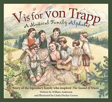 V Is for Von Trapp: A Musical Family Alphabet voorzijde