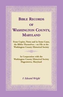 Bible Records of Washington County, Maryland