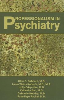 Professionalism in Psychiatry voorzijde