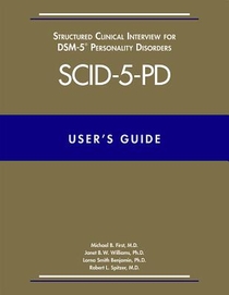 Structured Clinical Interview for DSM-5® Disorders—Clinician Version (SCID-5-CV) voorzijde