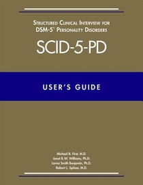User's Guide for the Structured Clinical Interview for DSM-5 Personality Disorders (SCID-5-PD) voorzijde