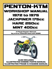PENTON - KTM 1972-1975 JACKPINER 175cc - HARE 250cc - MINT 400cc WORKSHOP MANUAL AND PARTS MANUALS