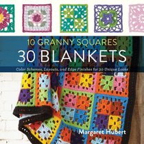 10 Granny Squares 30 Blankets voorzijde