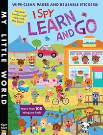 I Spy Learn and Go: Wipe-Clean Pages, Stickers and More Than 100 Things to Find! voorzijde