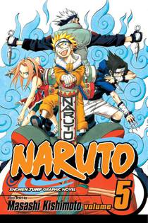 Naruto, Vol. 5 voorzijde