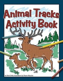 Animal Tracks Activity Book voorzijde