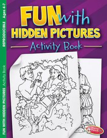 Fun Wth Hidden Picutres Coloring Book (Ea)