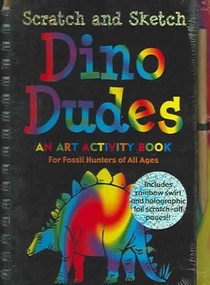 Scratch & Sketch Dino Dudes (Trace-Along) [With Wooden Stylus for Drawing]