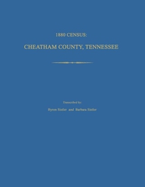 1880 Census, Cheatham County, Tennessee