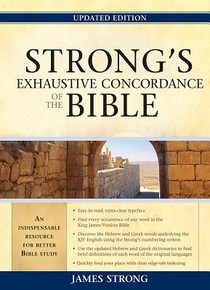 STRONGS EXHAUSTIVE CONCORDANCE voorzijde