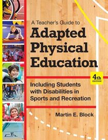 A Teacher's Guide to Adapted Physical Education voorzijde