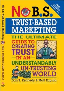 No B.S.Trust-Based Marketing voorzijde