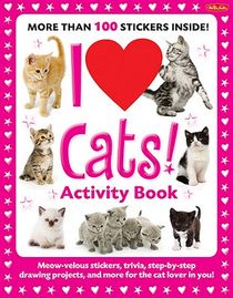 I Love Cats! Activity Book voorzijde