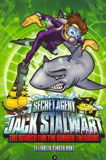 Secret Agent Jack Stalwart: Book 2: The Search for the Sunken Treasure: Australia voorzijde