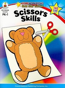 Scissors Skills, Grades Pk - 1: Gold Star Edition Volume 17