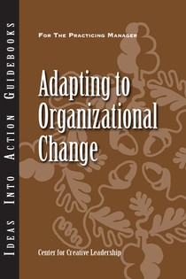 Adapting to Organizational Change voorzijde