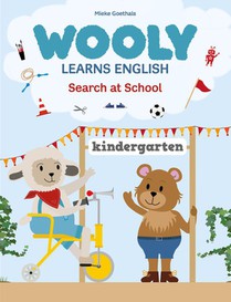 Wooly Learns English. Search at School voorzijde