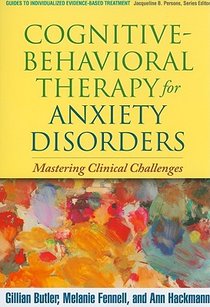 Cognitive-Behavioral Therapy for Anxiety Disorders voorzijde