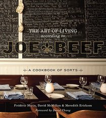 The Art of Living According to Joe Beef voorzijde