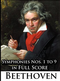 Ludwig Van Beethoven - Symphonies Nos. 1 to 9 in Full Score voorzijde