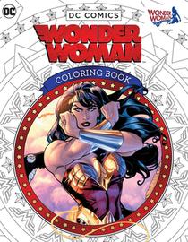 DC Comics: Wonder Woman Coloring Book voorzijde