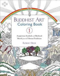 Buddhist Art Coloring Book 1 voorzijde