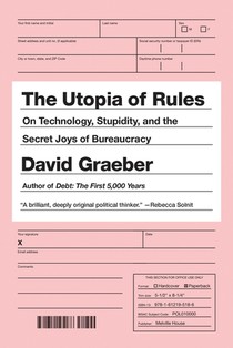 The Utopia of Rules voorzijde