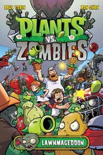 Plants vs. Zombies Volume 1: Lawnmageddon voorzijde