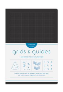 Grids & Guides Softcover (Black) Notebooks