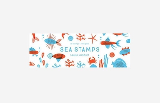 Sea Stamps: 25 Stamps + 2 Ink Pads