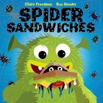 Spider Sandwiches: A Halloween Book voorzijde