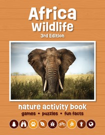 Africa Wildlife Nature Activity Book voorzijde