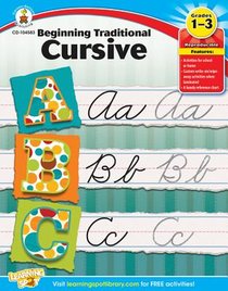 Beginning Traditional Cursive, Grades 1 - 3