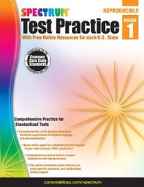 Spectrum Test Practice, Grade 1: Volume 61