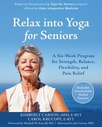 Relax into Yoga for Seniors voorzijde