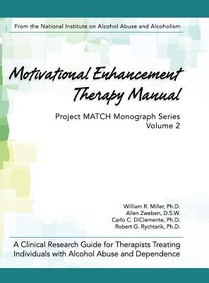 Motivational Enhancement Therapy Manual voorzijde