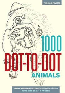 1000 Dot-To-Dot: Animals voorzijde