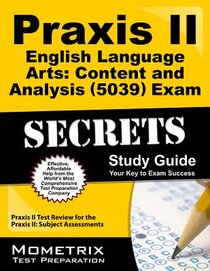 Praxis II English Language Arts: Content and Analysis (5039) voorzijde