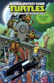 Teenage Mutant Ninja Turtles: New Animated Adventures Volume 4 voorzijde