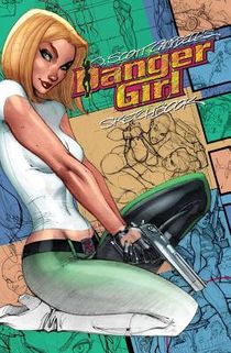 Danger Girl: Permission to Thrill Coloring Book