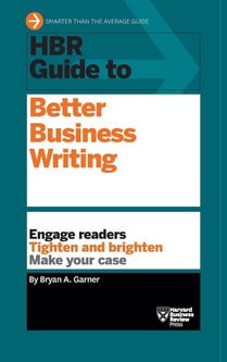 HBR Guide to Better Business Writing (HBR Guide Series) voorzijde