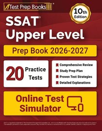 SSAT Upper Level Prep Book 2026-2027