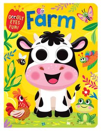 Farm: Board Book with Googly Eyes