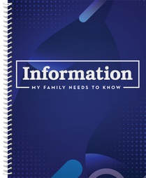 Information My Family Needs to Know Organizer (Blue): Volume 2