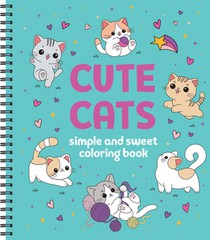 Simple and Sweet Coloring Book: Cute Cats