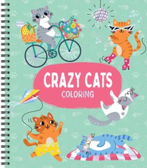 Crazy Cats Coloring
