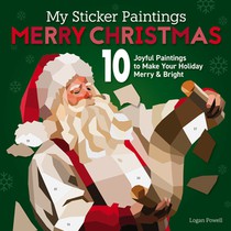 My Sticker Paintings: Merry Christmas
